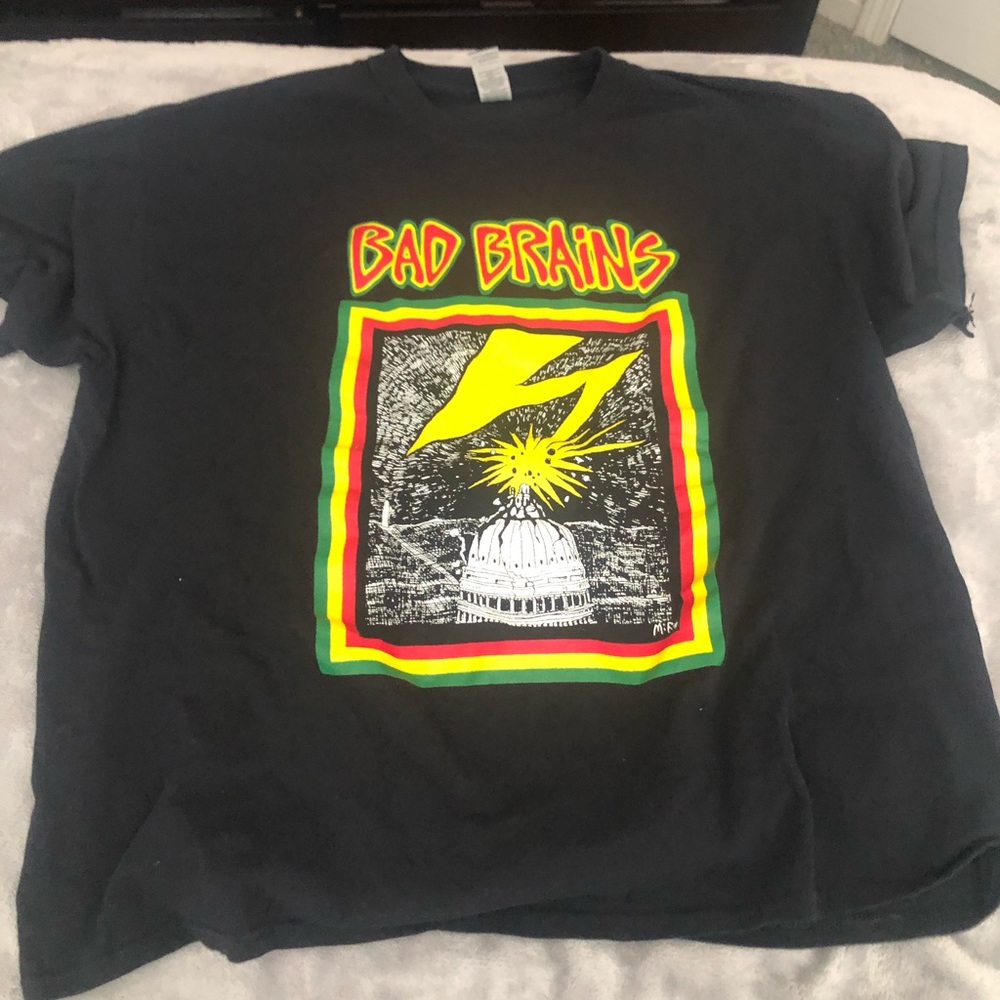 Oversized band tee